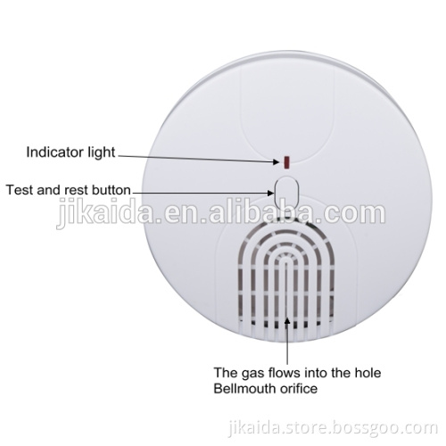 Wireless Smoke/fire Detector smoke alarm for Wireless For Touch Keypad Panel wifi GSM Home Security System with battery